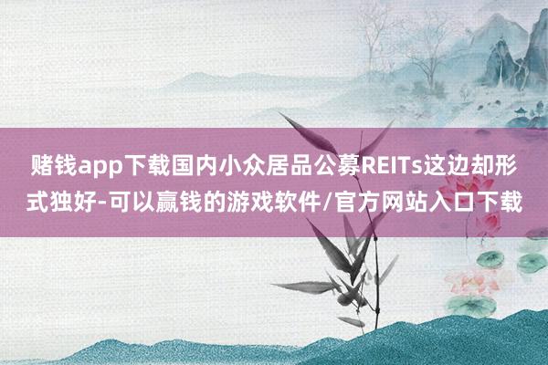 赌钱app下载国内小众居品公募REITs这边却形式独好-可以赢钱的游戏软件/官方网站入口下载